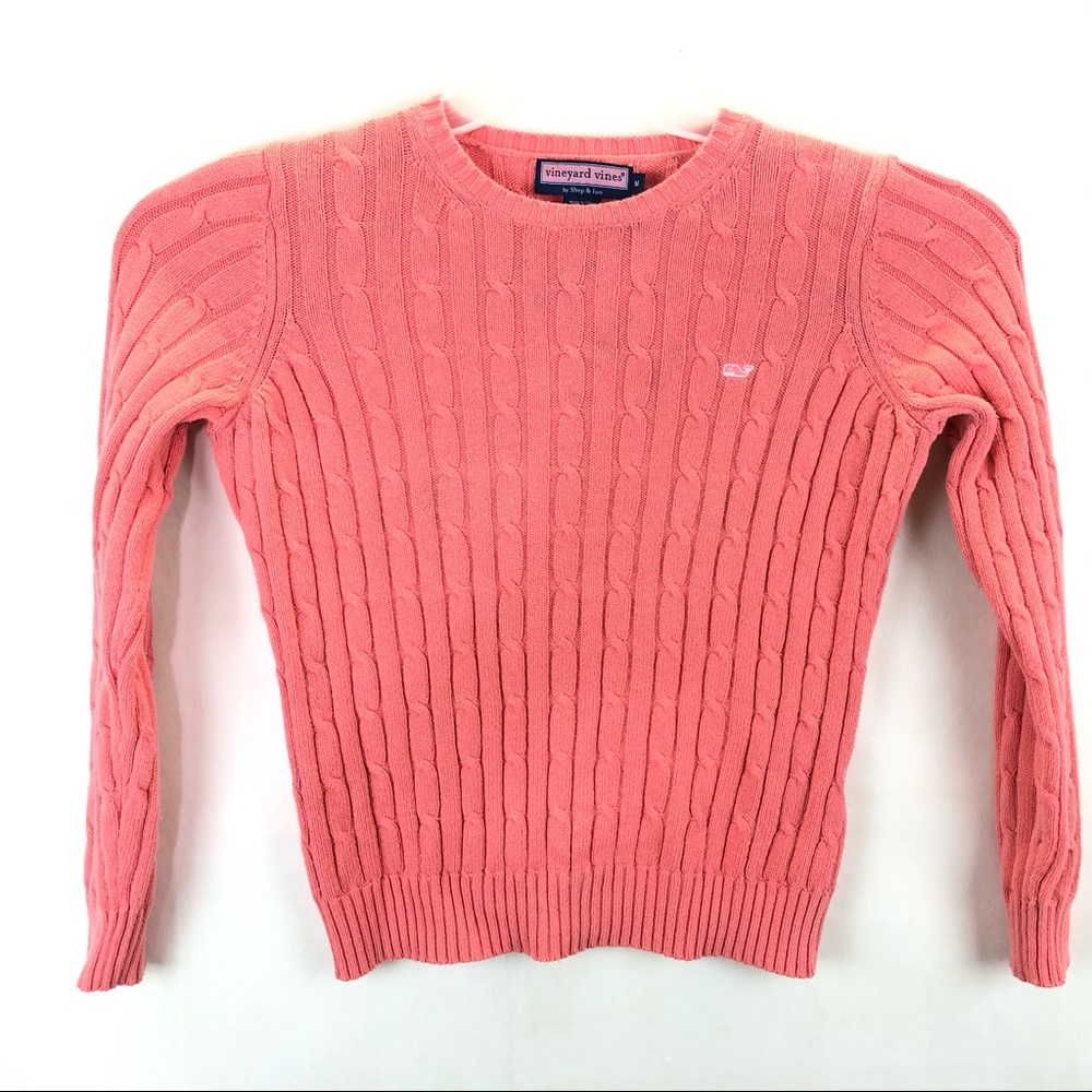 Vineyar vines pink sweater size M see pictures